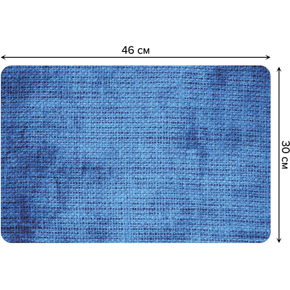 Изображение товара Набор тканевых салфеток для сервировки стола JOYARTY 30x46 см 4 шт синий голубой