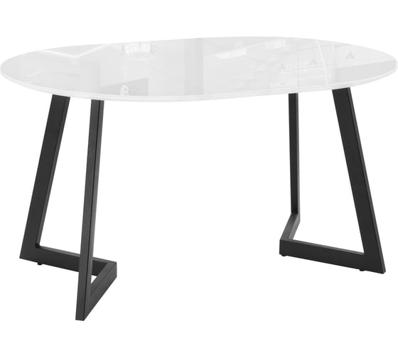 Изображение товара Стол Woodville Алингсос белая шагрень, белый 462387