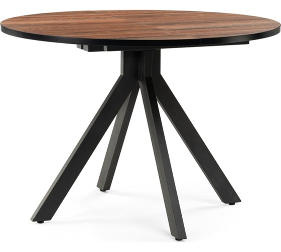 Изображение товара Деревянный стол Woodville Бетина дерево, черный 504208