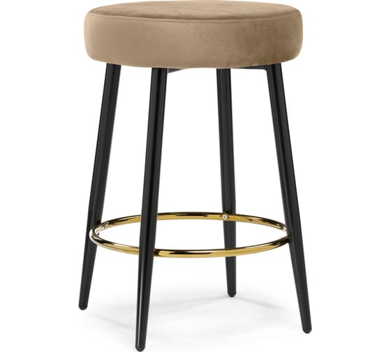 Изображение товара Барный стул Woodville Plato dark beige 15059