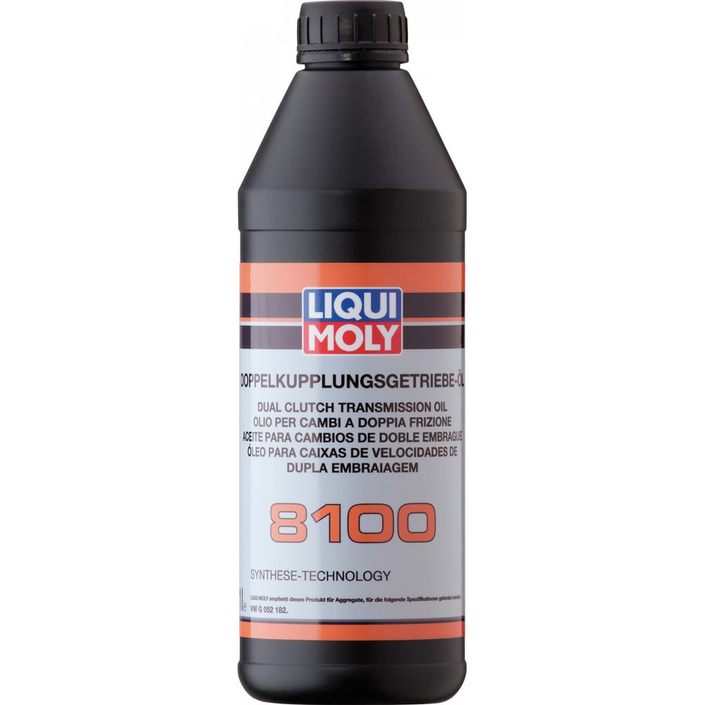 Изображение товара НС-синтетическое трансмиссионное масло LIQUI MOLY Doppelkupplungsgetriebe-Oil 8100 1л Изображение товара НС-синтетическое трансмиссионное масло LIQUI MOLY Doppelkupplungsgetriebe-Oil 8100 1л
