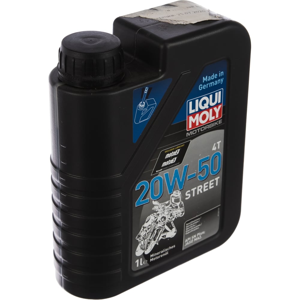 фото Минеральное моторное масло 4t для четырехтактных мотоциклов liqui moly