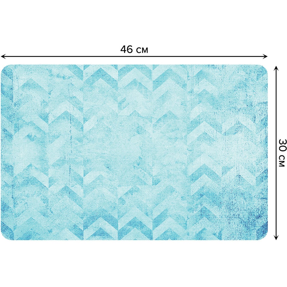 Изображение товара Набор прямоугольных тканевых салфеток JOYARTY 30x46 см 4 шт ретро зигзаги