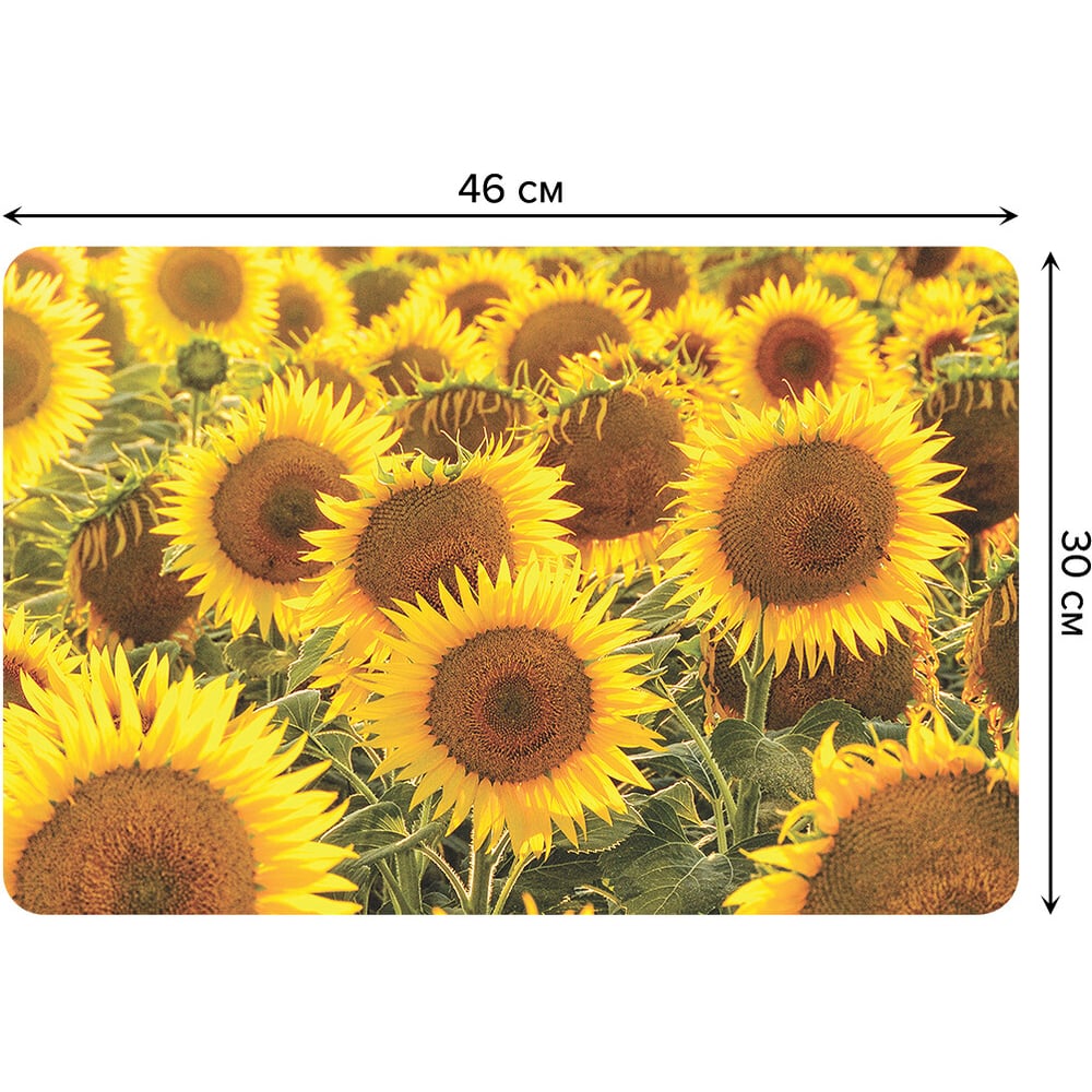 Изображение товара Набор прямоугольных тканевых салфеток для сервировки стола JOYARTY 30x46 см 4 шт желтый