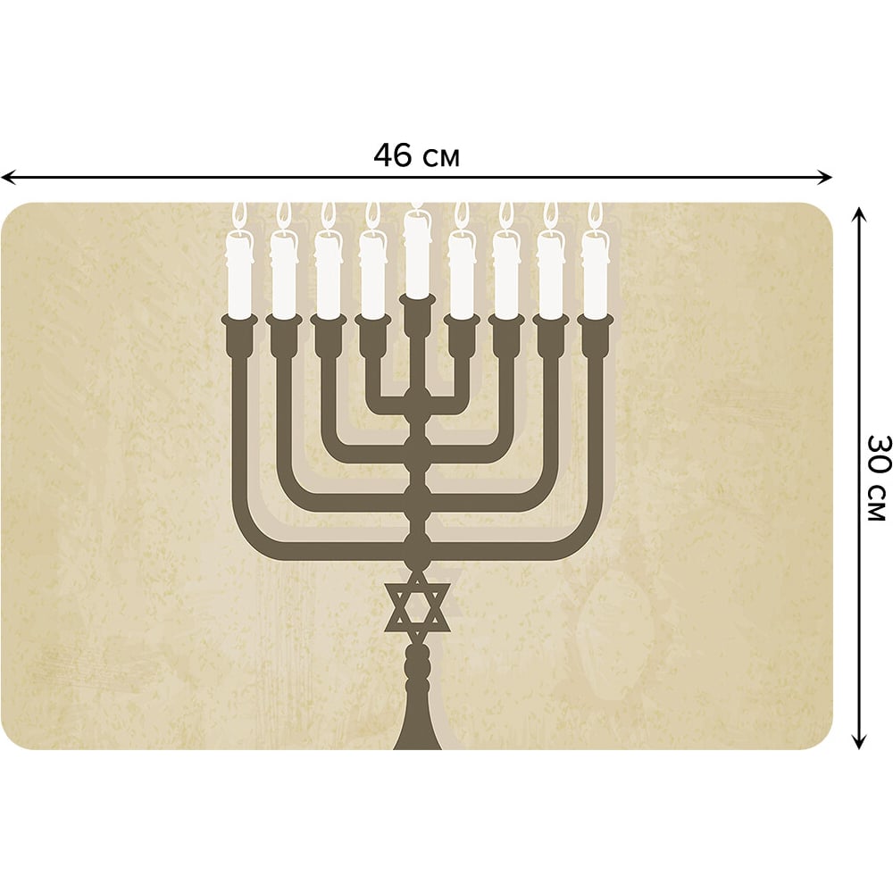 Изображение товара Салфетки JOYARTY прямоугольные оксфорд 30x46 см, 4 шт.
