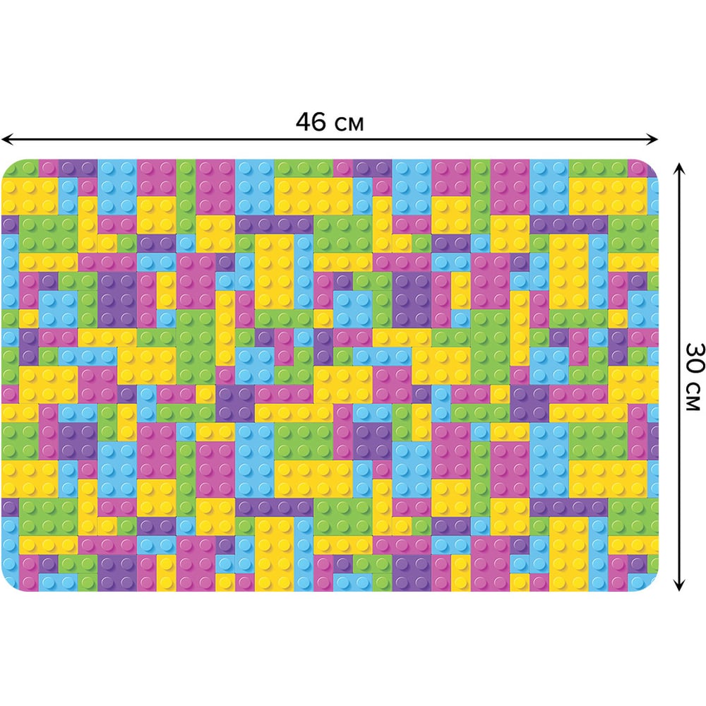 Изображение товара Набор тканевых салфеток JOYARTY 30x46 см 4 шт яркие цвета