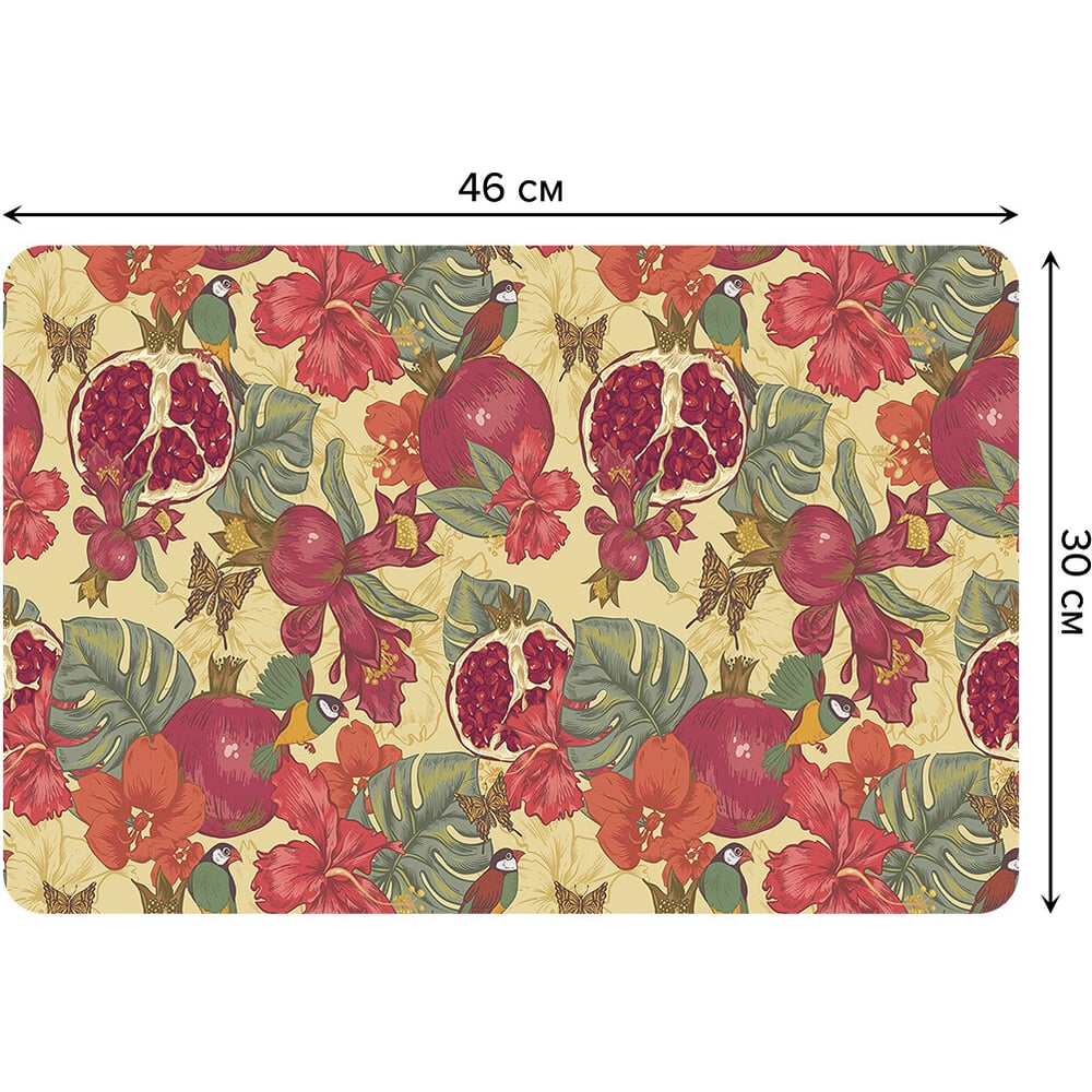 Изображение товара Набор прямоугольных салфеток JOYARTY для сервировки стола 30x46 см