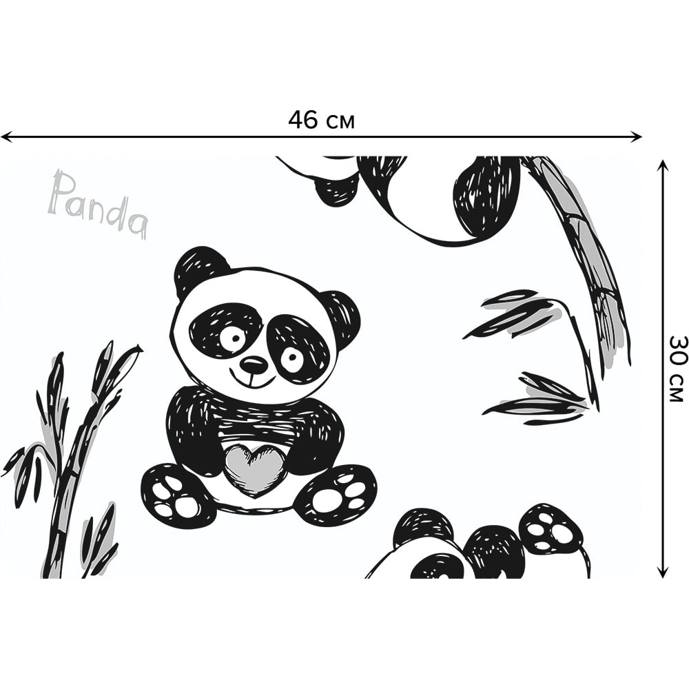 Изображение товара Набор прямоугольных тканевых салфеток JOYARTY 30x46 см 4 шт