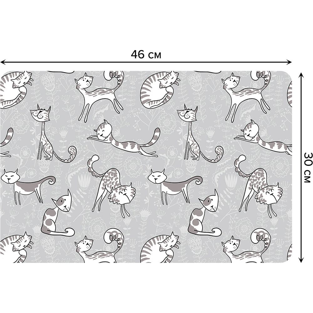 Изображение товара Набор прямоугольных тканевых салфеток для сервировки стола JOYARTY 4 шт