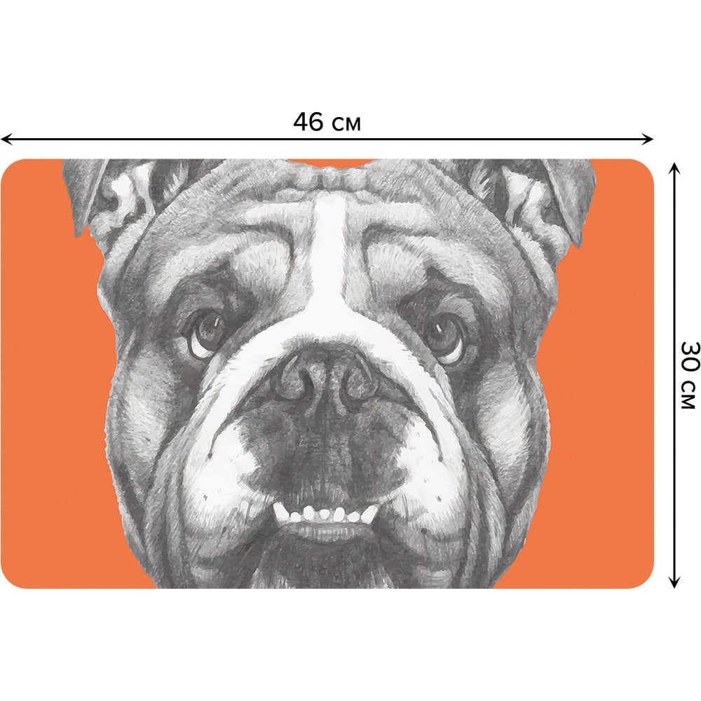 Изображение товара Набор прямоугольных тканевых салфеток JOYARTY 30x46 см, 4 шт, оксфорд