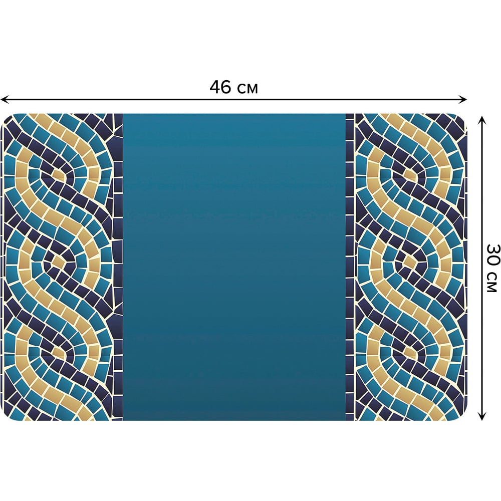 Изображение товара Набор тканевых салфеток для сервировки стола JOYARTY 30x46 см 4 шт греческая мозаика