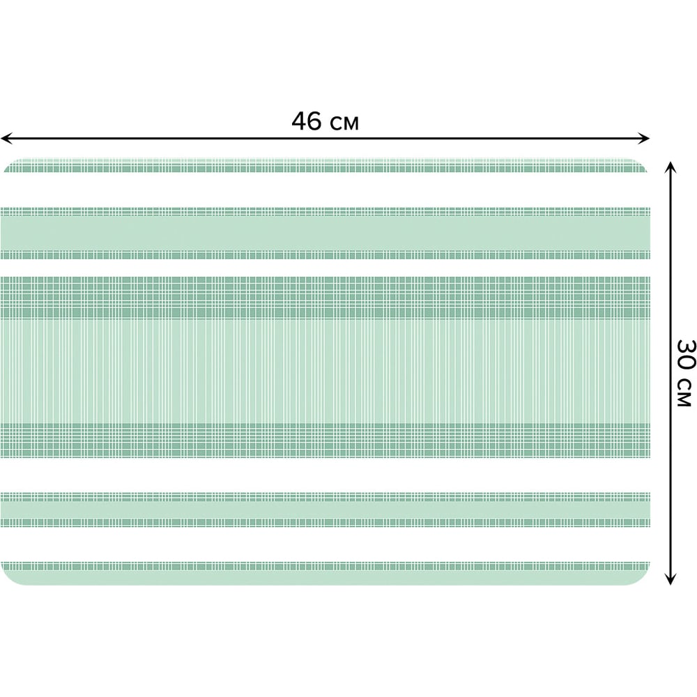 Изображение товара Набор тканевых салфеток для стола JOYARTY 4 шт 30x46 см полосы