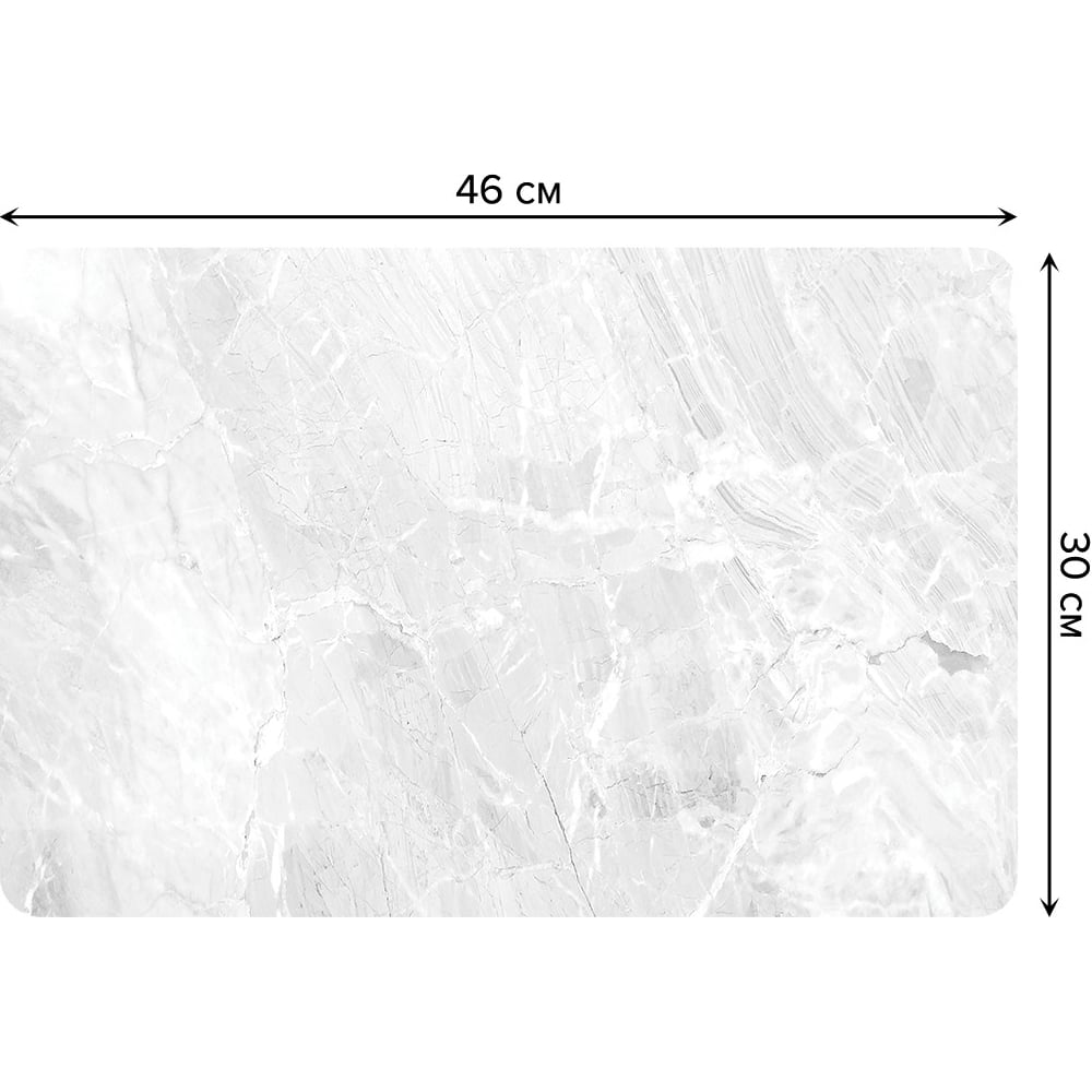 Изображение товара Набор тканевых салфеток для стола JOYARTY 30x46 см 4 шт серый и белый