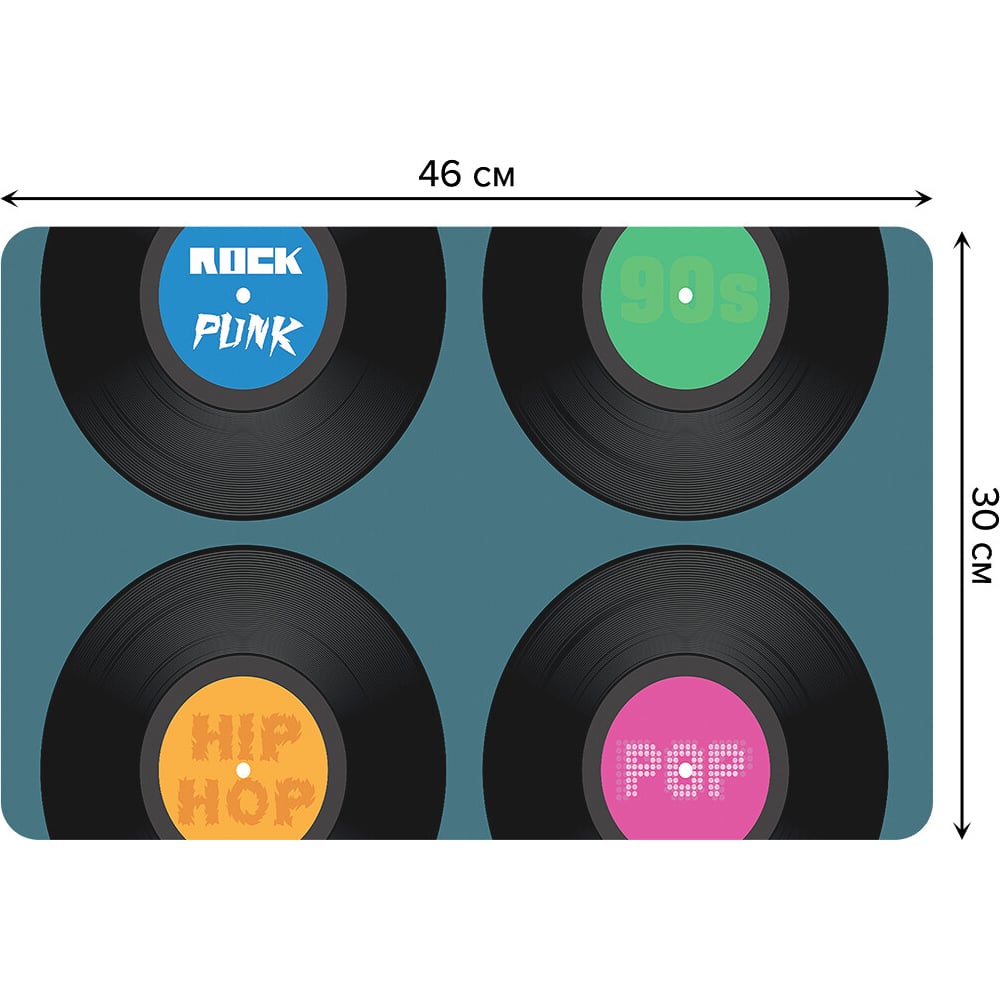Изображение товара Набор тканевых салфеток для сервировки стола JOYARTY 4 шт 30x46 см