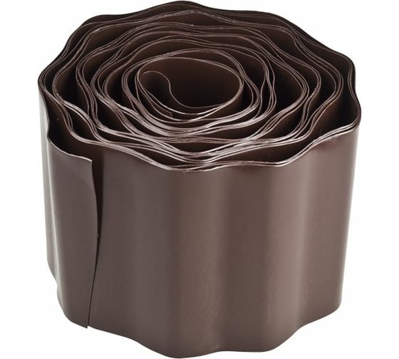 Изображение товара Бордюрная лента Grinda коричневый 15смх9м 422247-15