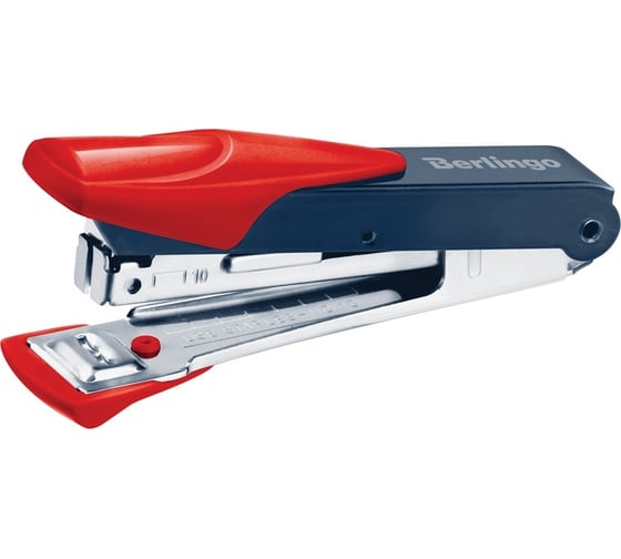 Изображение товара Степлер Berlingo №10 power tx до 20 л, металлический корпус, красный KSn_20210