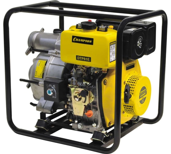 Изображение товара Дизельная мотопомпа Champion DTP81E
