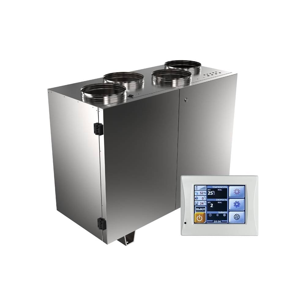 Изображение товара Приточно-вытяжная установка SHUFT UniMAX-P 800 VWL-A с рекуператором и водяным калорифером