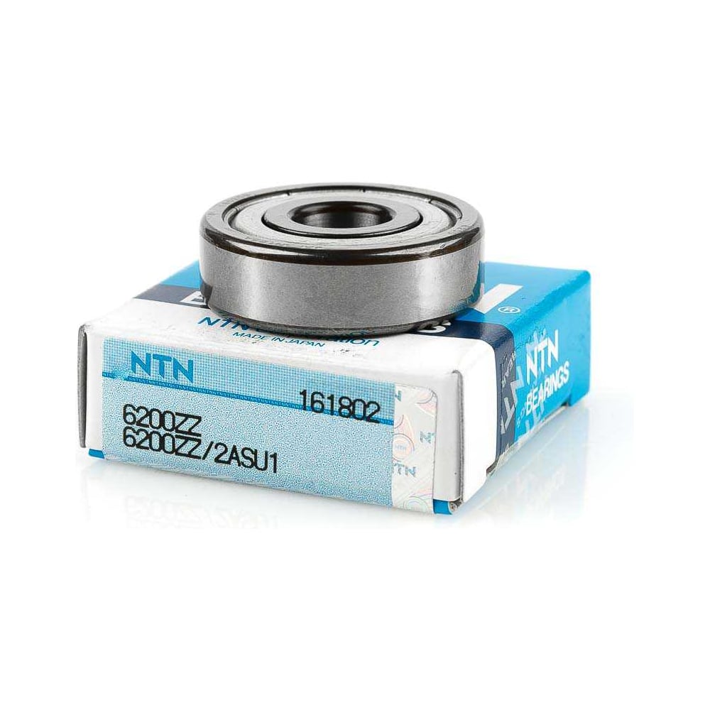 Изображение товара Подшипник NTN 6200 ZZ/2ASU1 шариковый радиальный однорядный высоконадежный