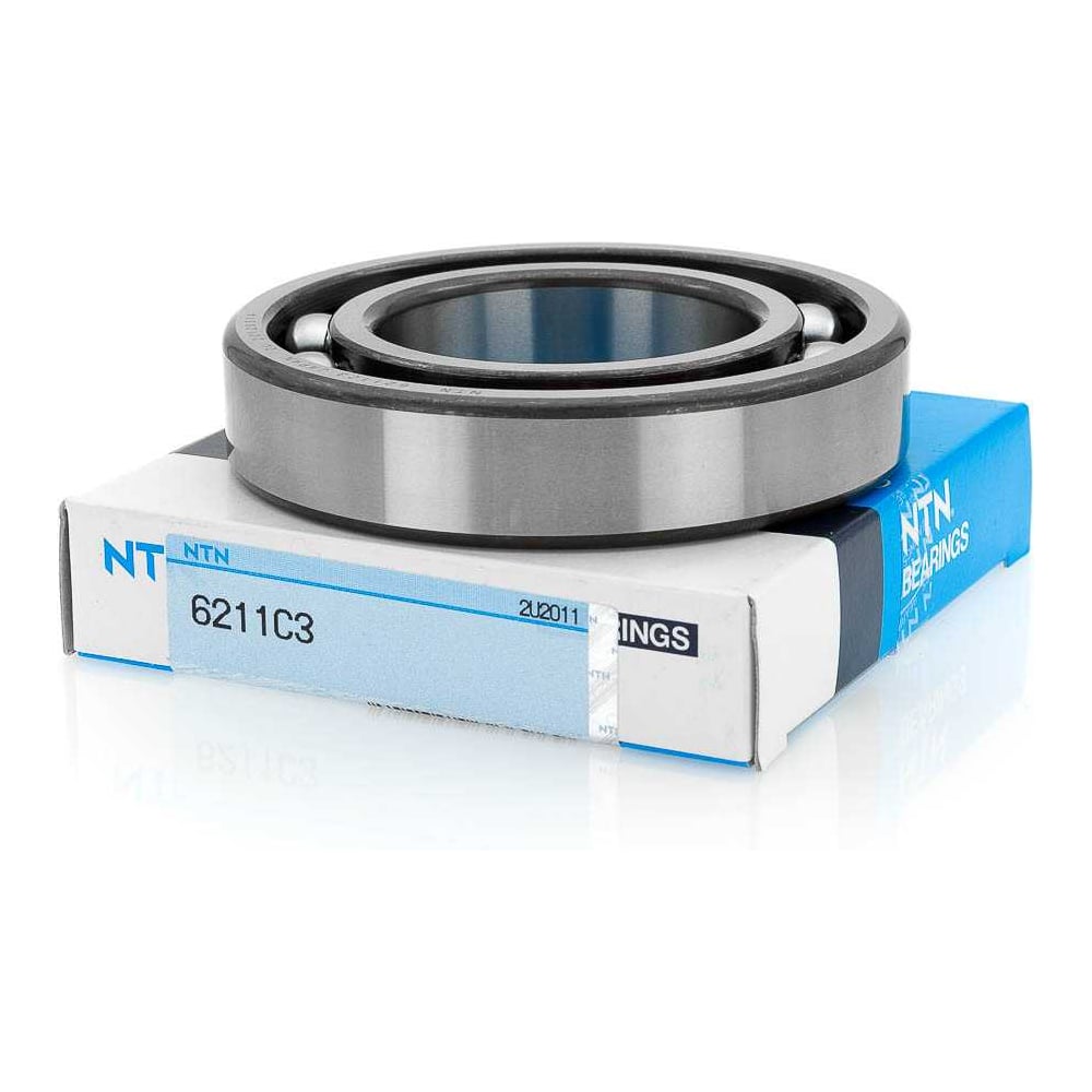 Изображение товара Подшипник NTN 6211 C3 шариковый однорядный открытый