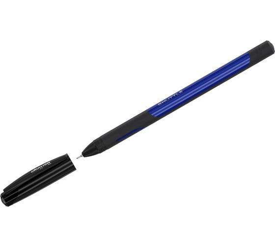 Изображение товара Гелевая ручка Berlingo shuttle синяя, 0.5 мм, игольчатый стержень Cgp_50019