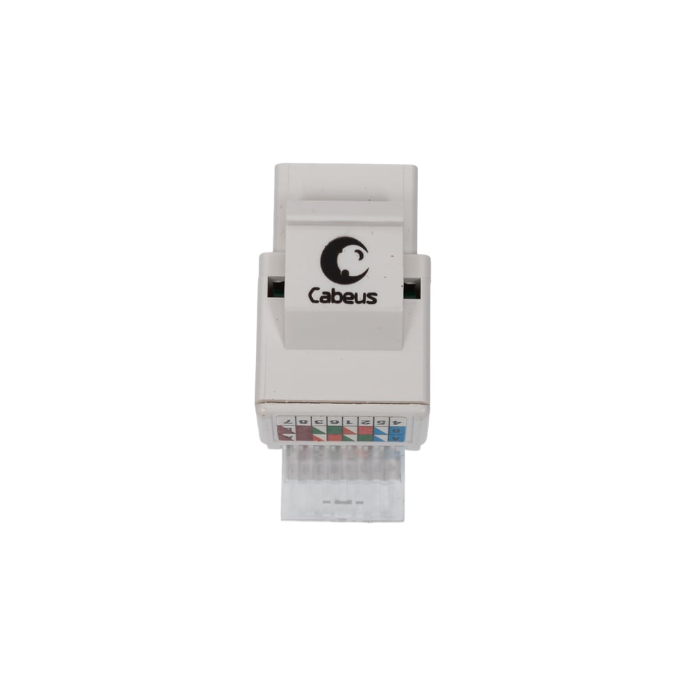 Изображение товара Вставка Keystone Cabeus Jack RJ-45(8P8C) категории 5e Toolless