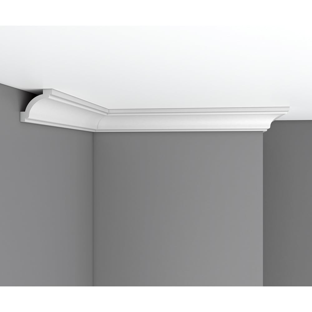 Изображение товара Потолочный плинтус Decomaster 96051 flex 52x54x2400 мм