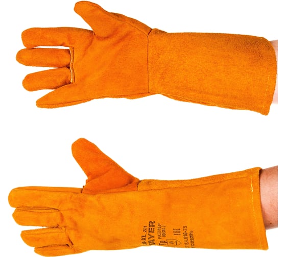 Изображение товара Термостойкие краги с подкладкой STAYER PROFI длина 400 мм 11333-XL_z*01