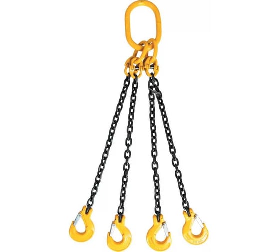 Изображение товара Цепной четырехветвевой строп ТРАСТ 4СЦ 17 т, 6000 мм 8 класс 4687203238841