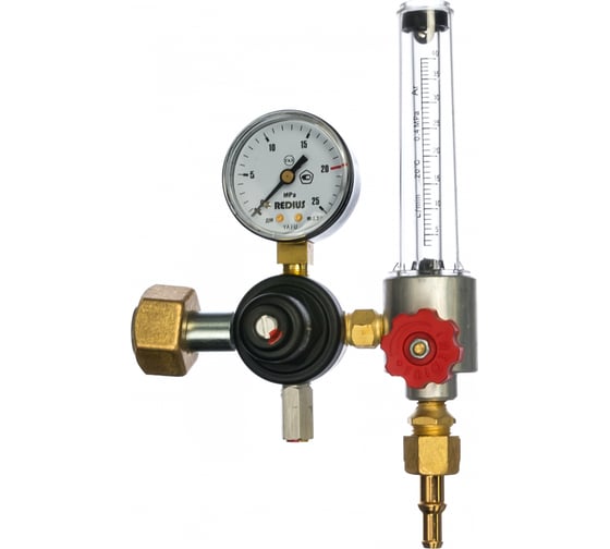 Изображение товара Регулятор аргоновый с ротаметром АР-40-КР1-м-Р1 REDIUS 055021