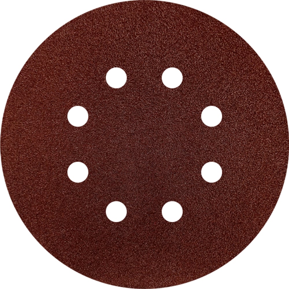 Изображение товара Круг абразивный перфорированный 125 мм, P36, под липучку, 100 шт, Vertextools