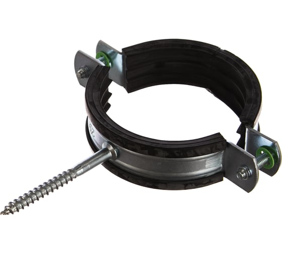 Изображение товара Трубный оцинкованный хомут Зубр с шурупом, 2 1/2 37854-73-82-1