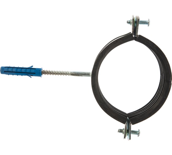 Изображение товара Трубный оцинкованный хомут Зубр с шурупом, 3 37854-83-95-1