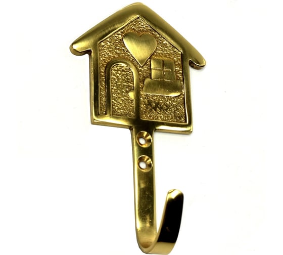 Изображение товара Крючок Левша коллекция L.Baskerville "Домик" LB-118 105 мм, золото У2-6029.З