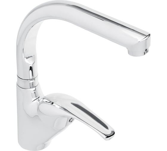 Изображение товара Смеситель для кухни СоюзКран поворотный излив 25см, керам. картридж 40мм, хром SK01-G131 566-390