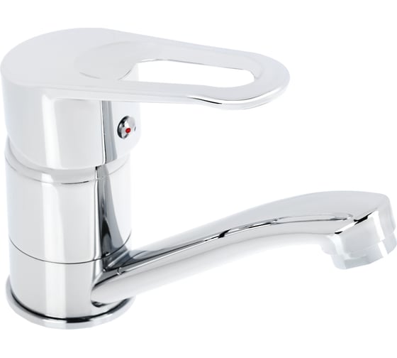 Изображение товара Смеситель для раковины СоюзКран низкий излив 15см, керам. картридж 40мм, хром SK02-I103 566-323