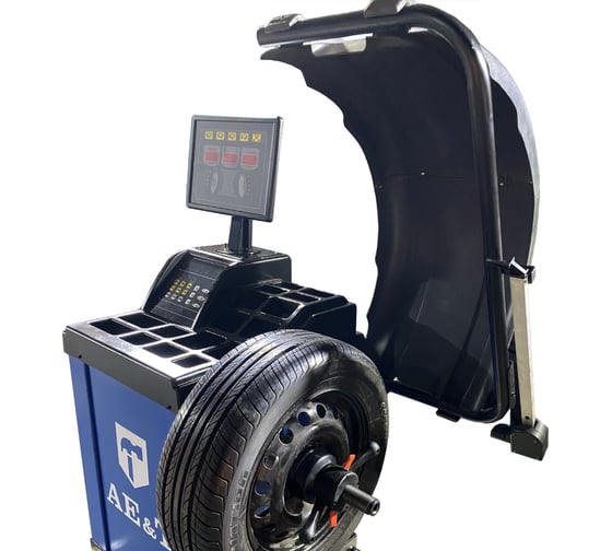 Изображение товара Балансировка колес AE&T до 65кг, 10-24" для литых колес, автоввод 3 параметра B-829 (220)