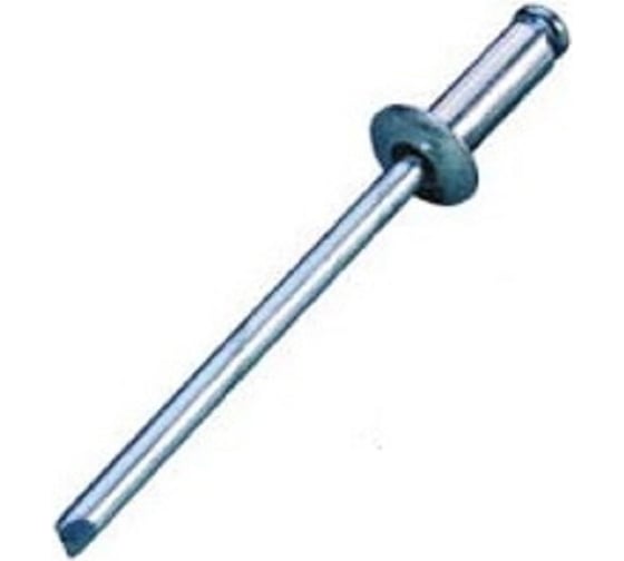 Изображение товара Вытяжная заклепка МЕТАЛЛСЕРВИС комбинированная, алюминий/сталь, 4x12 мм, DIN 7337, 500 шт. 1240635