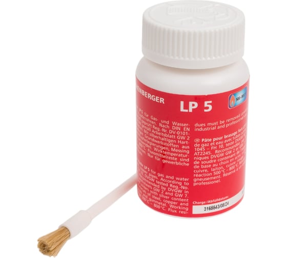 Изображение товара Пастообразный флюс F-SH1 для твердого припоя LP 5 Rothenberger 40500