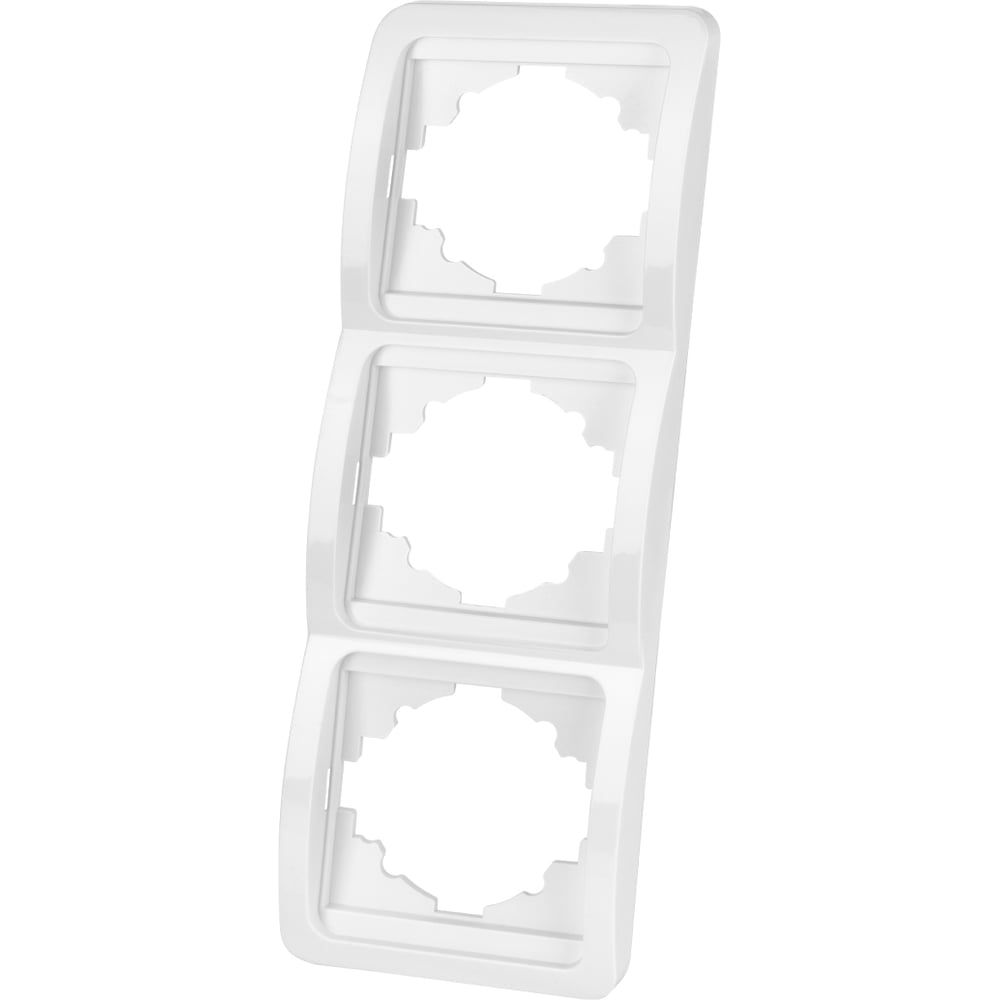 Изображение товара Тройная вертикальная рамка TDM ELECTRIC Валдай SQ1804-0020 белый