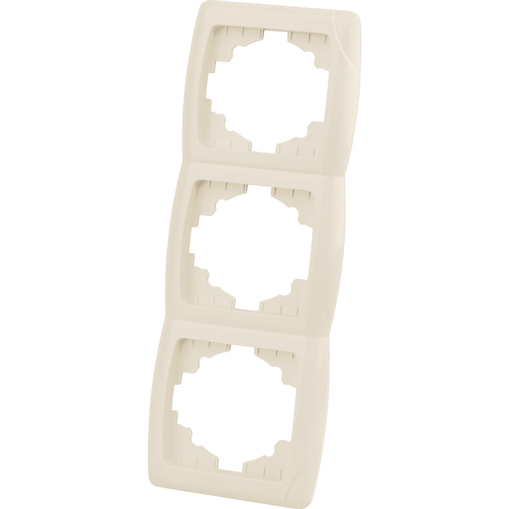 Изображение товара Рамка 3-х постовая вертикальная слоновая кость "Онега" TDM ELECTRIC SQ1805-0057 Изображение товара Рамка 3-х постовая вертикальная слоновая кость "Онега" TDM ELECTRIC SQ1805-0057