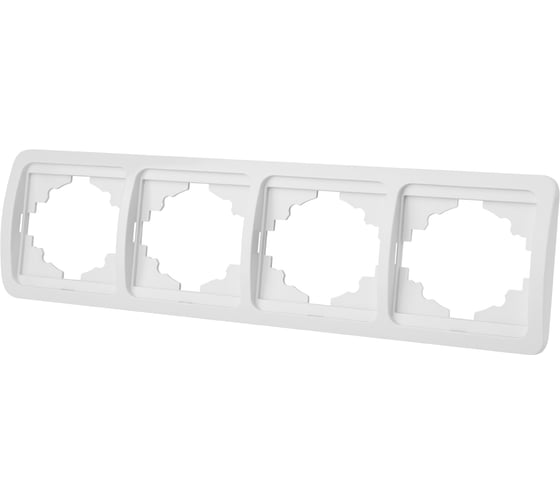Изображение товара Четверная горизонтальная белая рамка TDM ELECTRIC Валдай SQ1804-0021