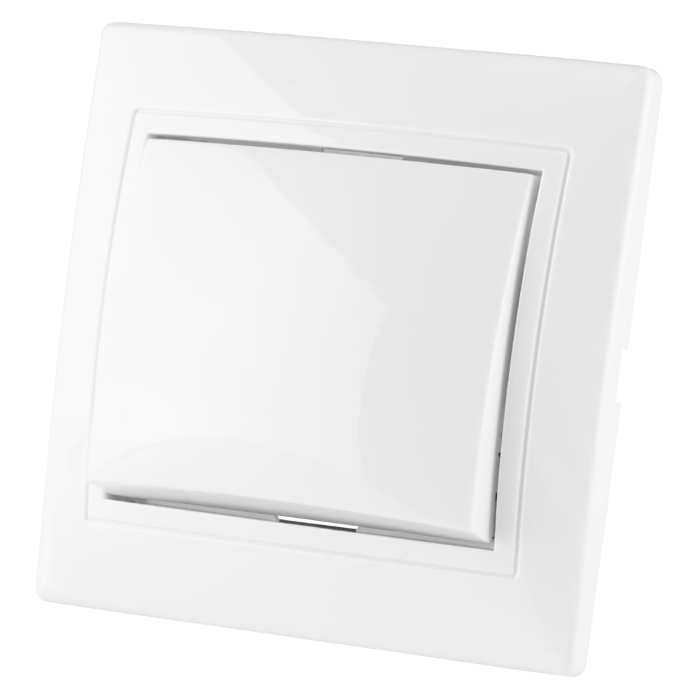 Изображение товара Одноклавишный выключатель TDM ELECTRIC 10А Таймыр SQ1814-0001 белый