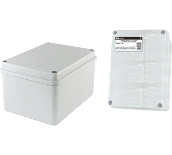 Изображение товара Коробка распределительная TDM ELECTRIC 150х110х85мм, крышка, IP44, гладкие стенки SQ1401-1261