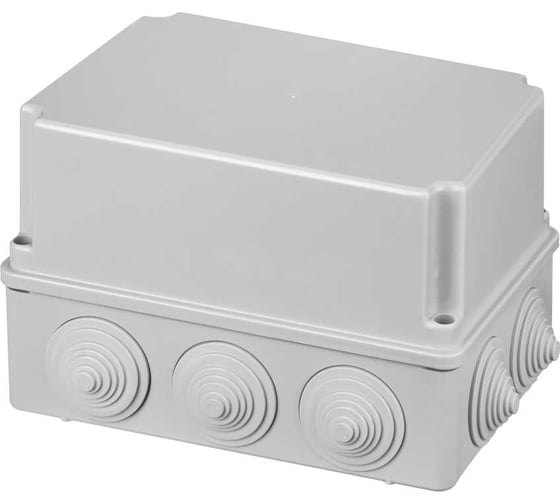 Изображение товара Коробка распределительная TDM ELECTRIC 190х140х120мм, крышка, IP55, 10 гермовводов SQ1401-1246