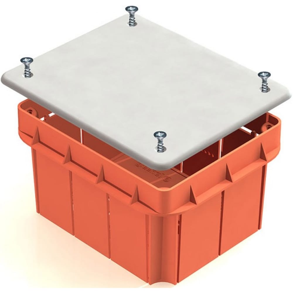 Распаячная коробка TDM супница белая с картонной крышкой 900 мл