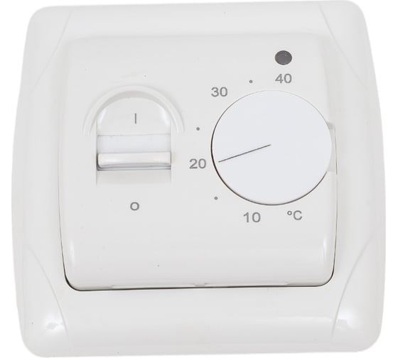 Изображение товара Терморегулятор. TDM ELECTRIC Термостат для теплого пола ТТП 16А 250В с датчиком 3м "Онега" белый SQ1805-0060