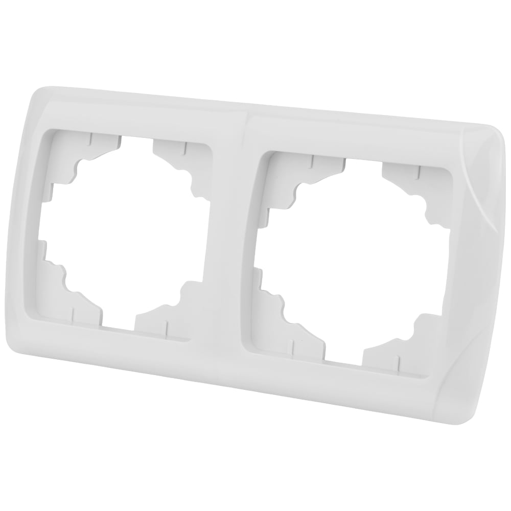 Изображение товара Рамка ТДМ ELECTRIC Онега SQ1805-0024 2 поста белая