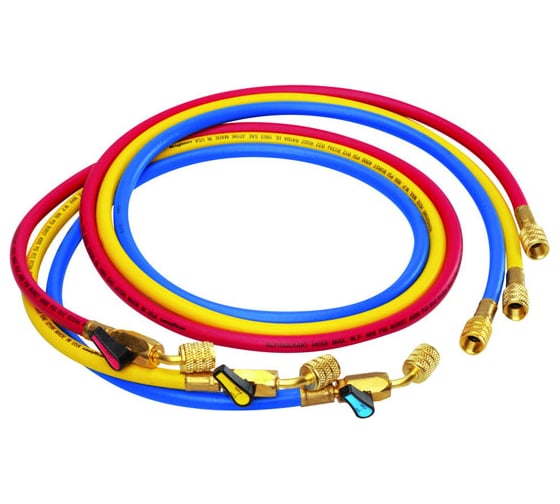 Изображение товара Набор напорных шлангов "ПЛЮС" 3 шт. 1/4" SAE - 1/4" SAE Rothenberger 1500000028