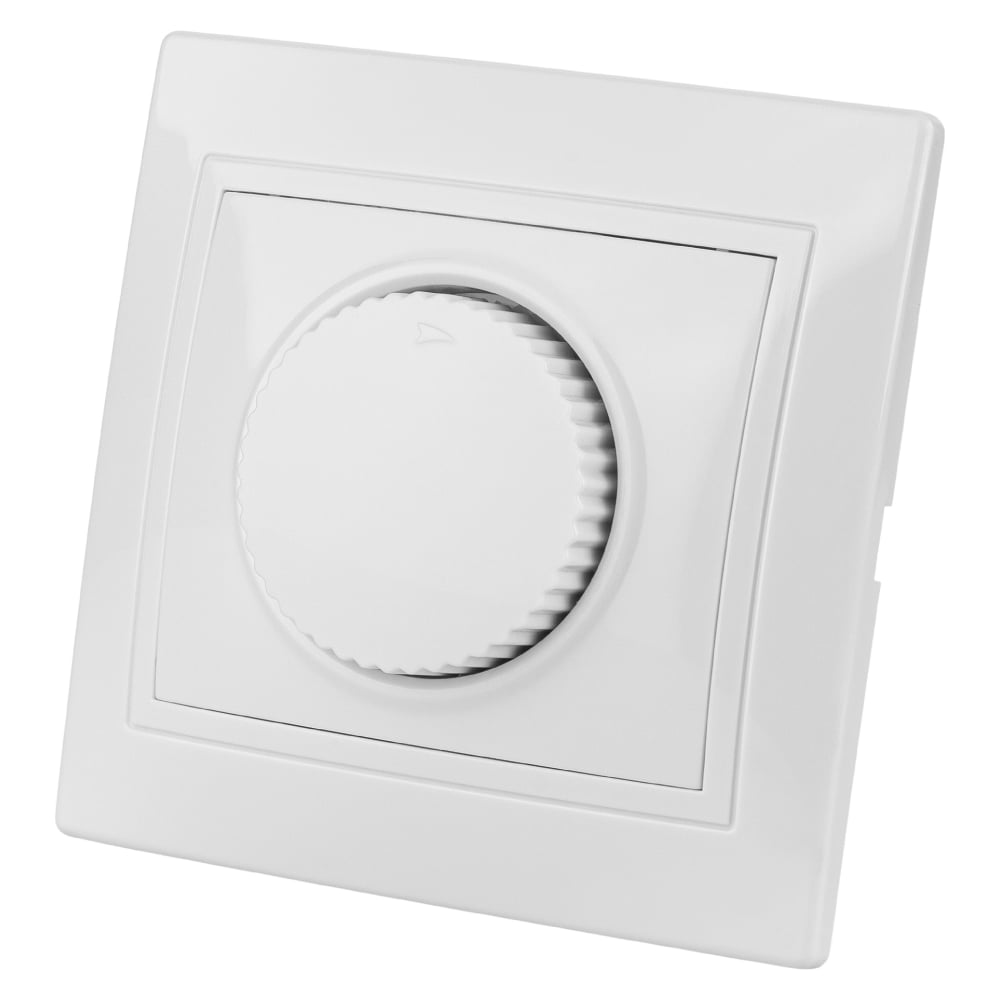 Изображение товара Поворотный светорегулятор ТДМ ELECTRIC Таймыр 600Вт белый